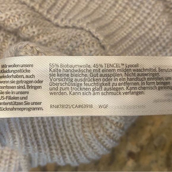 Eileen Fisher Light Gray Crew Neck Top - Picture 11 of 11